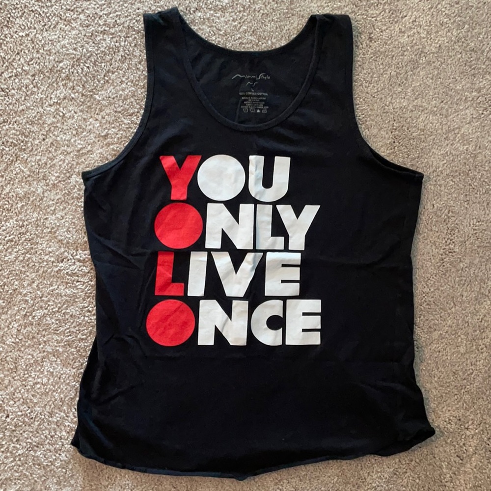 “You Only Live Once” Tank Top
